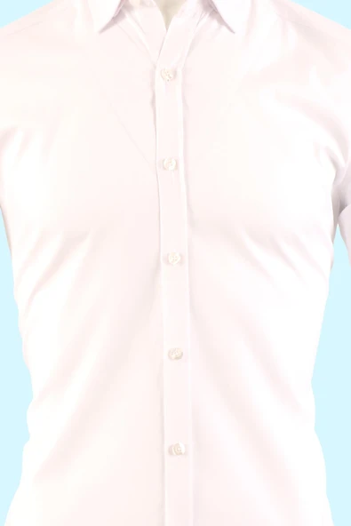 Slim Fit Erkek Gömlek - Resim 5