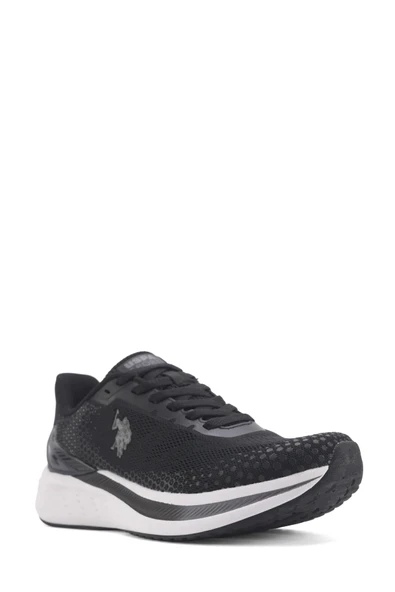 U.S. Polo Assn. Blake 4PR 101812179 Siyah Erkek Spor Ayakkabı - 2
