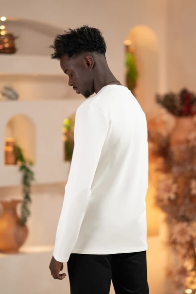 Paul Martin Modal Esnek Kumaş Regular Fit Mevsimlik Sweatshirt - Resim 4