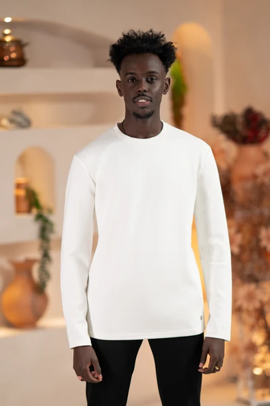 Paul Martin Modal Esnek Kumaş Regular Fit Mevsimlik Sweatshirt - Resim 3