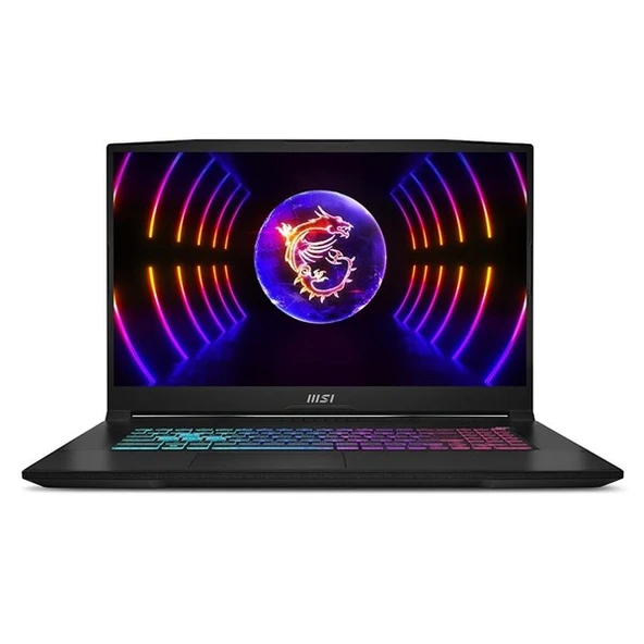 MSI 17.3" KATANA 17 Hx B14WFK-248XTR CORE i7 14650Hx-32GB DDR5 RAM-2TB NVME-8GB RTX5060--FDOS 240HZ ürün görseli