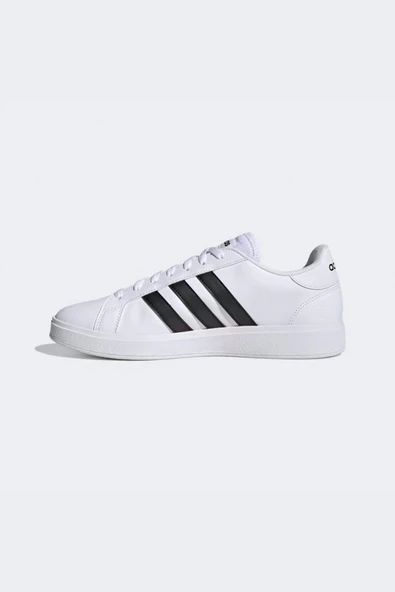 adidas Grand Court Base 2.0 GW9250 Beyaz Erkek Günlük Spor Ayakkabı - 2