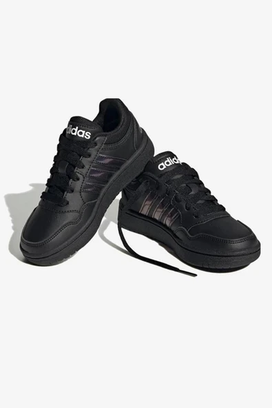 adidas Hoops 3.0 K GZ9671 Siyah Çocuk Günlük Spor Ayakkabı - 3