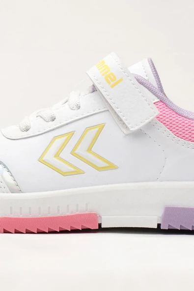 hummel Molina JR 900382-9007 Beyaz-Pembe Çocuk Ayakkabı - 3