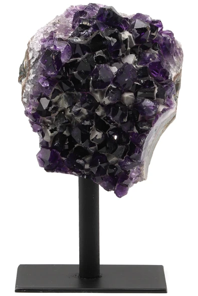 Ametist Doğal Taş Standlı Ham Parça - 525 Gr. ürün görseli