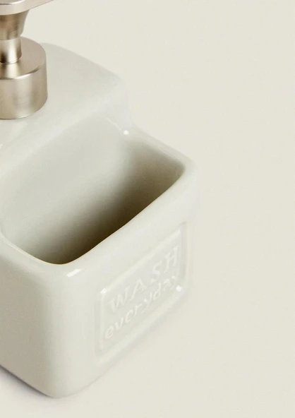 Ashton Grey Porselen Sıvı Sabunluk 500 ml - Resim 4