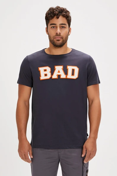 Bad Bear Felt 24.01.07.036A Antrasit Erkek Tişört