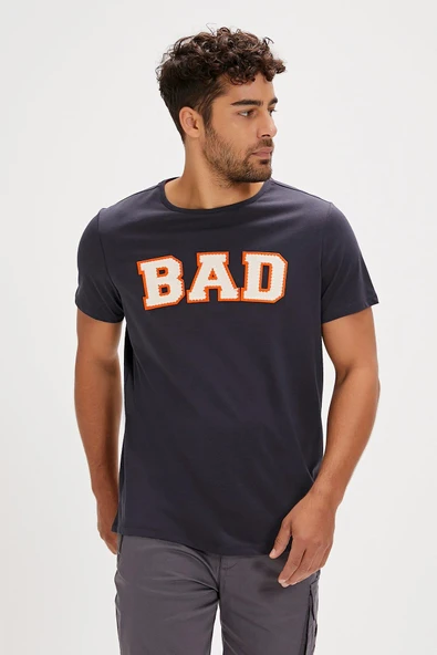 Bad Bear Felt 24.01.07.036A Antrasit Erkek Tişört - 3