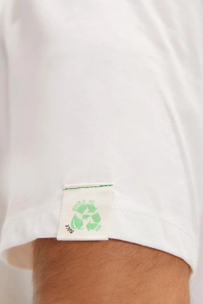 Bad Bear Re-Planet 24.01.07.049B Beyaz Erkek Tişört - 3