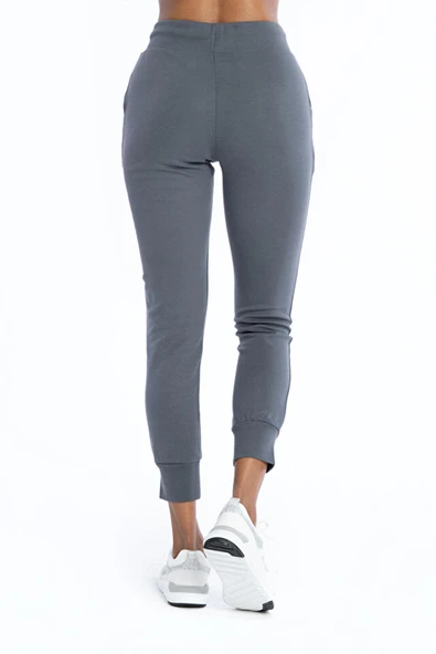 New Balance Lifestyle WNP1974-ANT Koyu Gri Kadın Eşofman Altı - 2