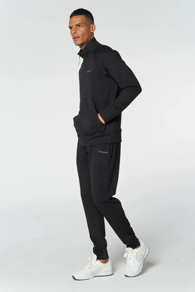 Hummel Evon Zip 921678-2001 Siyah Erkek Eşofman Üstü - 3