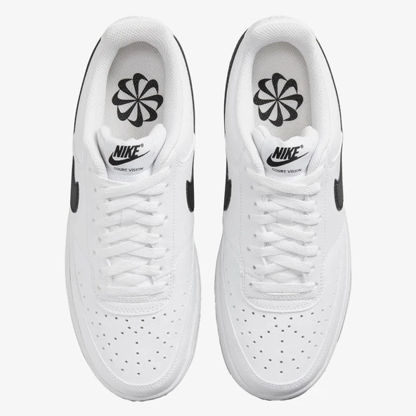Nike Court Vision LO NN DH3158-101 Beyaz Kadın Spor Ayakkabı - Resim 4