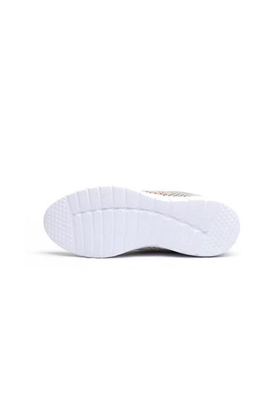 hummel Verona 212491-2060 Gri & Turuncu Unisex Günlük Spor Ayakkabı - Resim 4