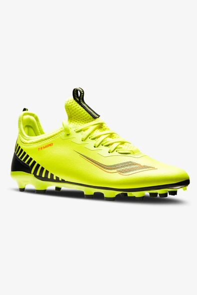 Lescon Tempo 2 24NAE0TMTMPM-FOY Neon Yeşil Erkek Futbol Krampon - Resim 5
