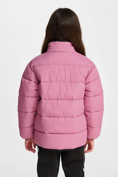 hummel Light Weight Puffer Jacket Pembe Çocuk Ceket - 2