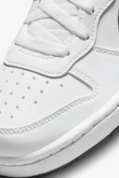 Nike Court Borough Low Recraft (GS) DV5456-104 Beyaz Kadın Spor Ayakkabı - 7