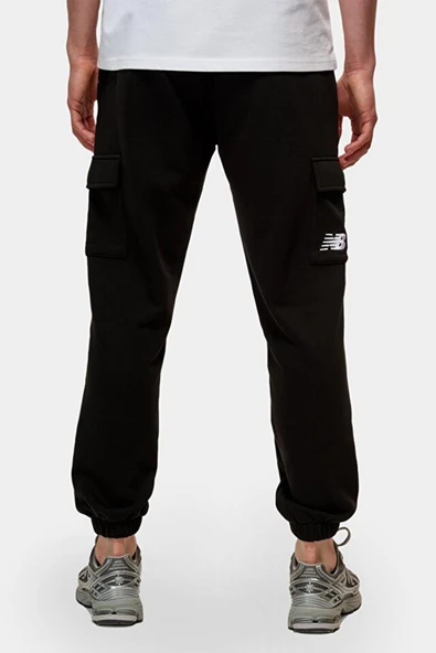 New Balance Lifestyle MNP1437-BK Siyah Erkek Eşofman Altı - 3