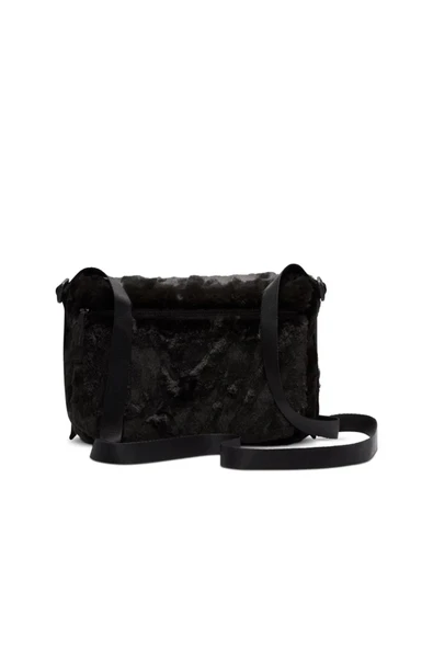 Nike Sportswear FZ1326-010 Siyah Suni Kürk Çapraz Çanta - 2