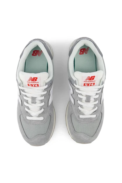 New Balance 574 U574BKR Gri Unisex Günlük Spor Ayakkabı - 3