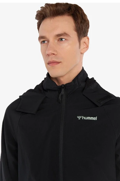 hummel Jerik Rain Coat Siyah Erkek Yağmurluk - 2