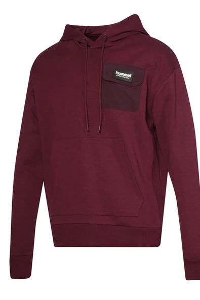 Hummel Grayse Hoodıe 922400-3858 Bordo Erkek Sweatshirt