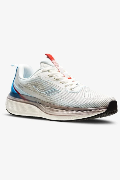 Lescon Fiji Profesyonel 24BAU00FIJIU-028 Beyaz & Kırmızı Kadın Yürüyüş & Koşu Ayakkabısı - 5