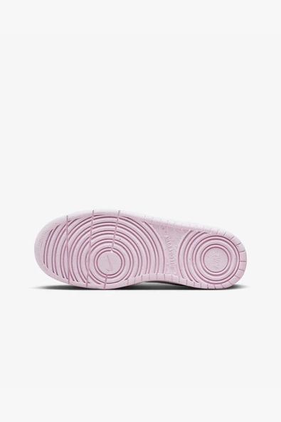 Nike Court Borough Low Recraft (GS) DV5456-105 Beyaz-Pembe Kadın Spor Ayakkabı - Resim 6