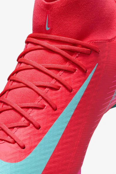 Nike Zm Superfly 10 Academy FG/MG FQ1456-800 Pembe Unisex Futbol Krampon - Resim 7