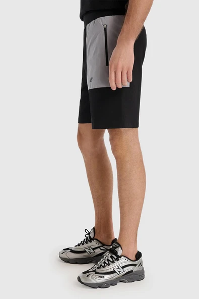 New Balance Lifestyle MNS1516-BK Siyah Erkek Şort - 3
