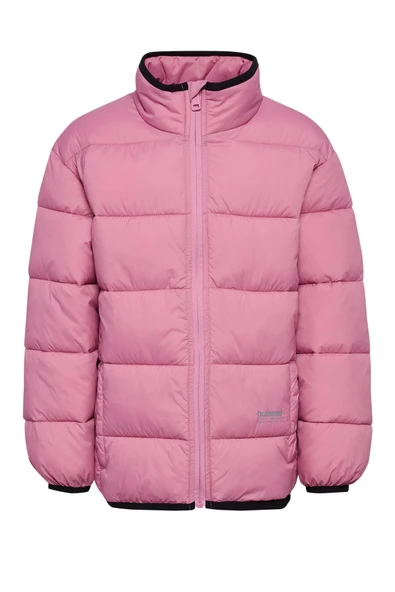 hummel Light Weight Puffer Jacket Pembe Çocuk Ceket - 7