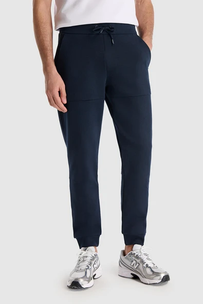 New Balance Lifestyle Pant MNP1517-AVI Lacivert Erkek Eşofman Altı