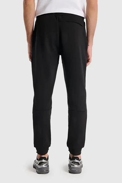 New Balance Lifestyle MNP1517-BK Siyah Erkek Eşofman Altı - 4