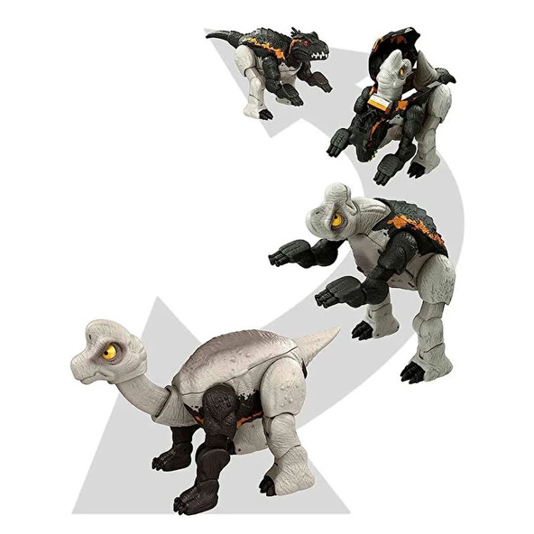 Jurassic World Değişim Serisi Çifte Tehlike Büyük Dinozor Figürleri HPD33 HPD35 - Resim 2
