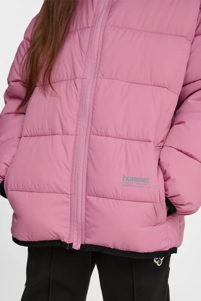 hummel Light Weight Puffer Jacket Pembe Çocuk Ceket - 4