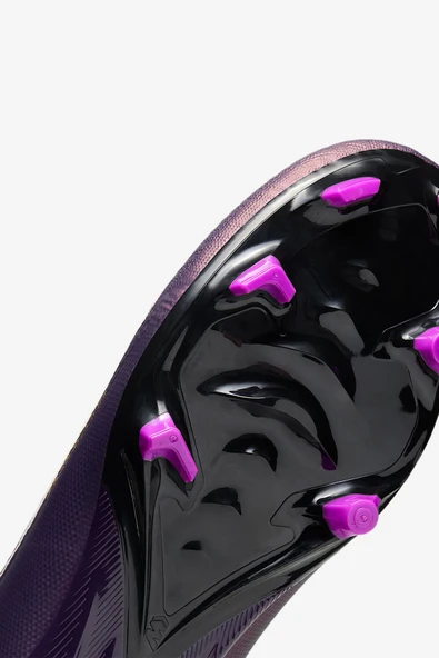 Nike Zoom Vapor 16 Academy KM FG/MG FQ8377-500 Mor Futbol Krampon - Resim 6