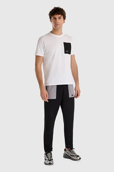 New Balance Lifestyle MNP1516-BK Siyah Erkek Eşofman Altı - 6