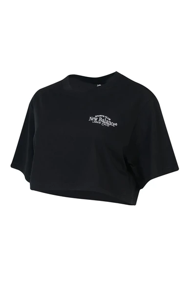 New Balance Lifestyle WNT1506-BK Siyah Kadın Tişört
