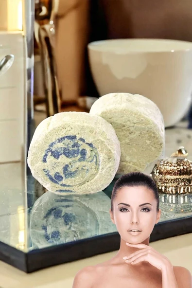 2'li Tüm Cilt Sıkılaştırıma Yüz Yoga Yüz Bakım Peeling Lifli Lavanta Sabun Leke Akne Ruşur Taşı - 5