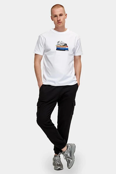 New Balance Lifestyle MNP1437-BK Siyah Erkek Eşofman Altı - 6