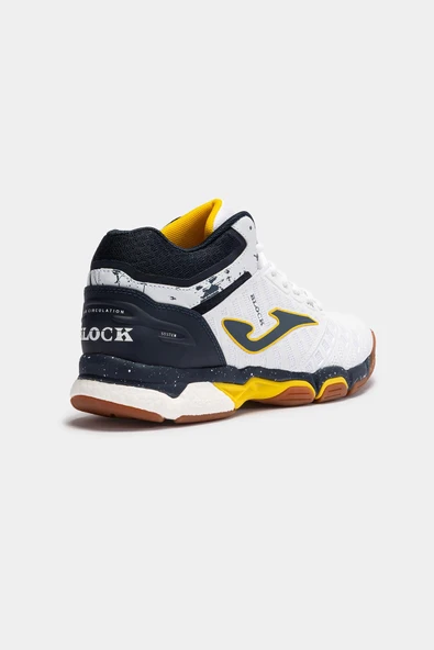 Joma V.Block 2202 VBLOKW2202 Beyaz/Lacivert Erkek Tenis Ayakkabısı - 3