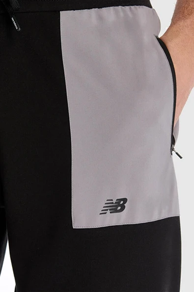 New Balance Lifestyle MNP1516-BK Siyah Erkek Eşofman Altı - 5