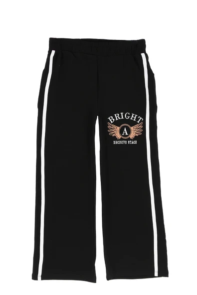 Kız Çocuk Eşofman Alt-2 İplik-Nakış Baskılı-Geniş Paçalı 13-16 Yaş 12401 ürün görseli 1