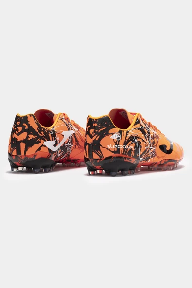 Joma Super Copa 2408 SUPS2408AG Turuncu & Siyah Erkek Futbol Kramponu - 3