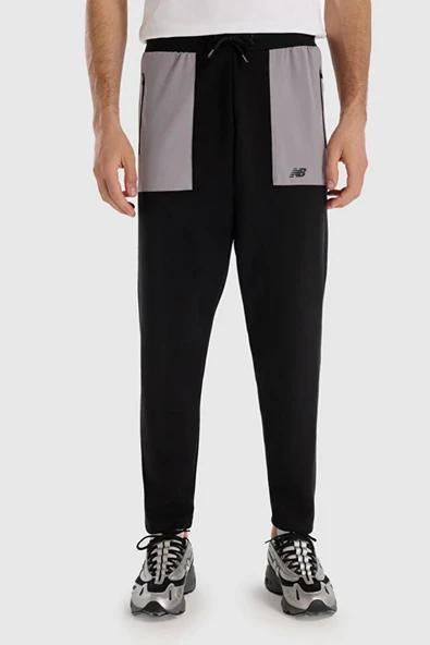 New Balance Lifestyle MNP1516-BK Siyah Erkek Eşofman Altı