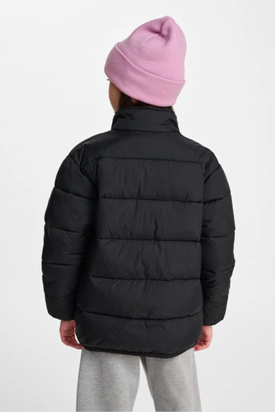 hummel Light Weight Puffer Jacket Siyah Çocuk Ceket - 3