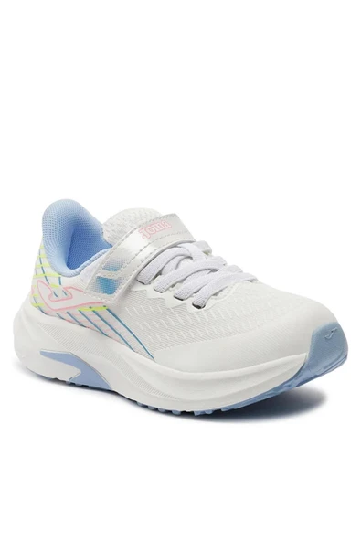 Joma Super Cross Jr 2402 JCROSS2402V Beyaz Çocuk Günlük Spor Ayakkabı - 3