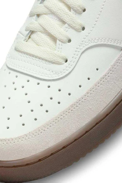 Nike Court Vision LO FQ8075-133 Krem Erkek Günlük Ayakkabı - Resim 6