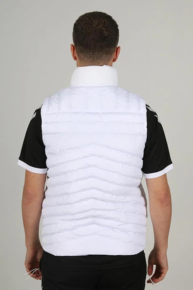 hummel Winner Waist Coat Beyaz Erkek Yelek - 3