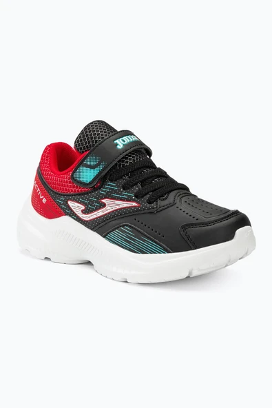 Joma Active JR 2401 JACTIW2401V Siyah Kırmızı Çocuk Günlük Spor Ayakkabı - 2