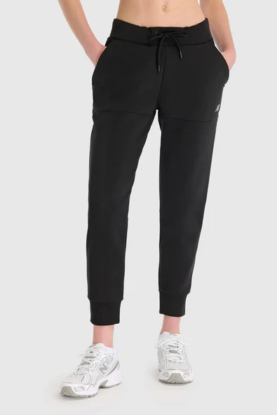 New Balance Lifestyle WNP1517-BK Siyah Kadın Eşofman Altı